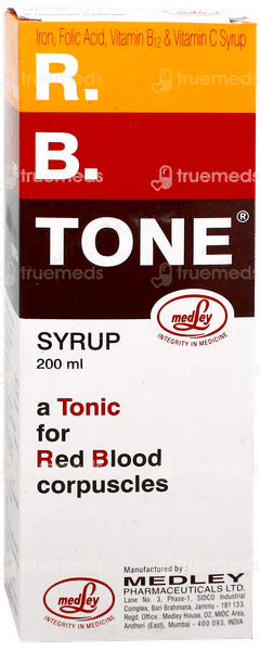 R B Tone Syrup 200Ml